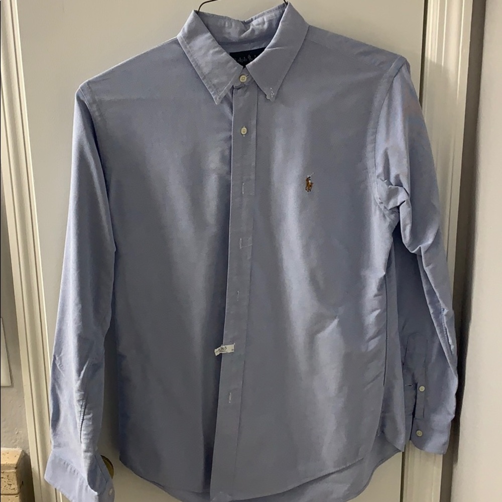 Ralph Lauren Dress Shirt Medium Blue
